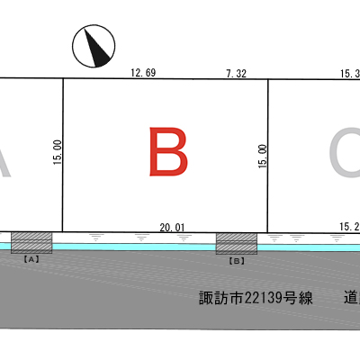 諏訪市高島三丁目　Ｂ区画_サブ画像02