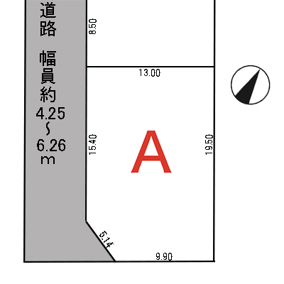 諏訪市四賀赤沼　A区画_サブ画像02