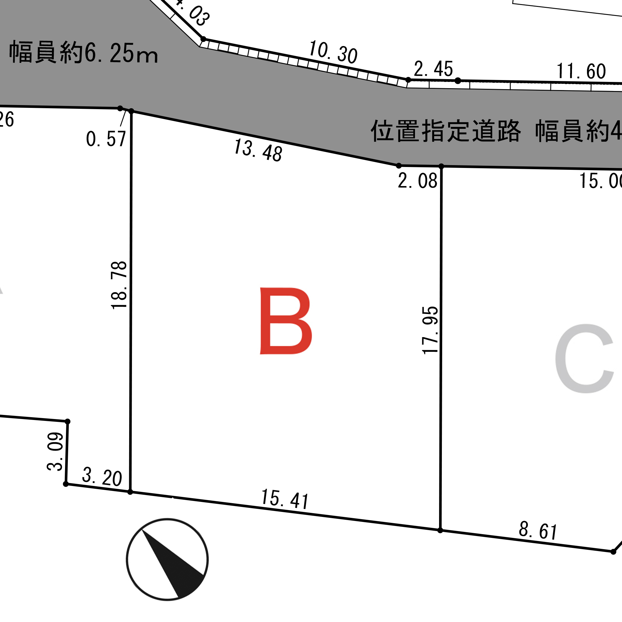 諏訪市　湖南大熊Ｂ区画_サブ画像02